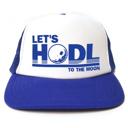 Let/'s hodl a The Moon Camionista Cappello-Divertente BTC ETH Crypto Reddit Bitcoin