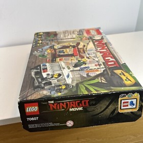 70607 LEGO Complete The Ninjago Movie City Chase minifigures box instructions