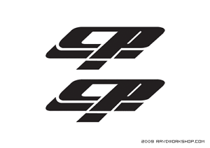 CP PISTONS Sticker DieCut Decal logo 2