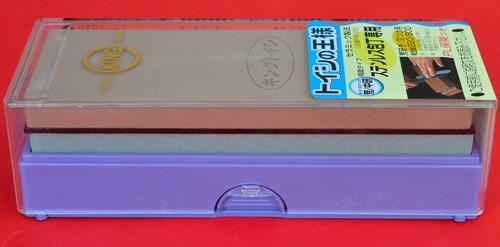 Japón Waterstone Rey pb-05 Doble Piedra de afilar nitidez Duo 220//800 Pierre aiguiser