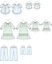 Kwik Sew K213 PATTERN Girls//18/" Dolls Top,Gown /& Pants Ellie Mae Designs XXS-L