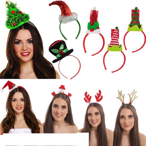 Christmas Hat Novelty XMAS Office Party Festive Fancy Gift Dress Accessories Lot