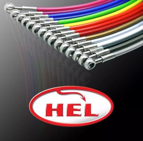 HEL PERFORMANCE Front Braided Brake Lines For AUDI RS4 B7 //// PORSCHE CALIPERS