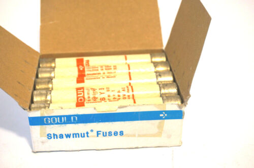 Details about   10 NEW GOULD SHAWMUT A6Y3-1 FUSES A6Y31 