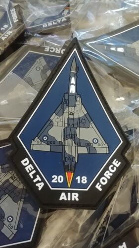 HELLENIC AIR FORCE MIRAGE 2000 DELTA AIR FORCE PVC PATCH