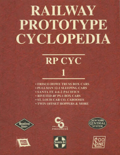 Railway Prototype Cyclopedia Volume 1 RPCYC001