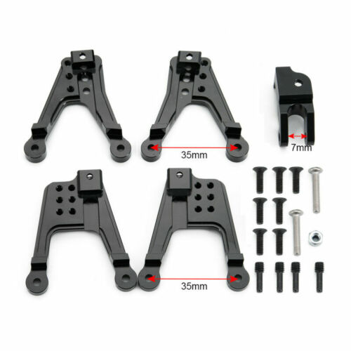 4X Rear /& Front Shock Mount LIFT Shocks Kit For Axial SCX10 II 90046 RC Car US