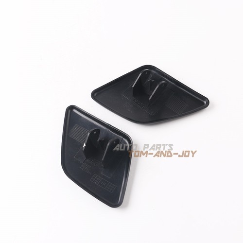 2x LH RH Headlight Washer Cover Cap Front Bumper Trim for 2007-2014 VOLVO XC90