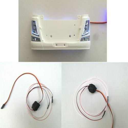 LED Licht for Tamiya 1//14 Scania 56360 56323 Volvo Tagfahrlicht Running Modell