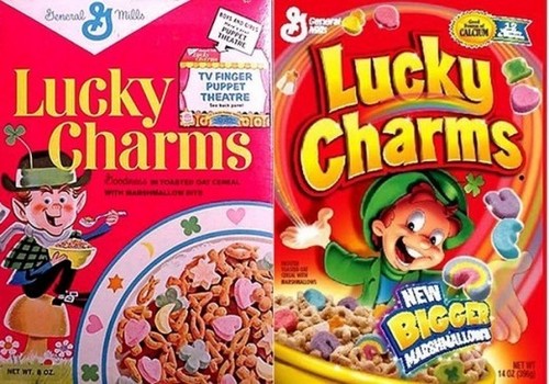 Flexible Fridge Magnet Photo Of LUCKY CHARMS CEREAL