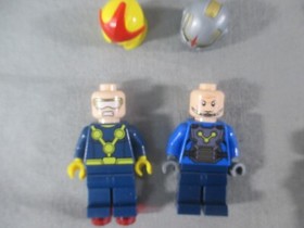 Lego Marvel Daily Bugle SPIDER-MAN BEETLE NOVA VULTURE 76005 Minifigure lot