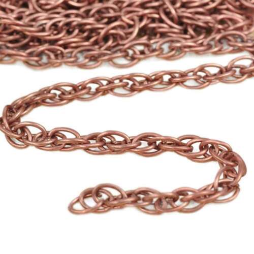 2/4m Unfinished Woven Curb Chain Bulk Craft Necklace Jewelry Findings DIY HC 