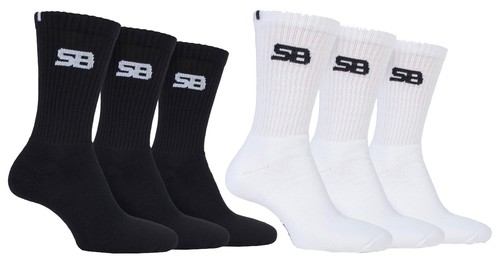 STORM BLOC-Confezione da 3 a Costine da Uomo Imbottito Corsa Sport calze con Arch Support
