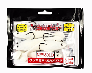 SUPER SHADS All Colours 4/" Fishing Lures Super Holographic Sidewinder