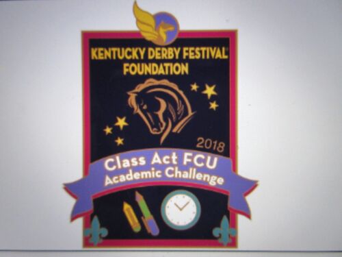 2018 Kentucky Derby Festival Academic Challenge Event Pin