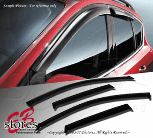 4pcs JDM Visors Rain Guard Deflector Geo Tracker 1989-1997 89-97 All Model