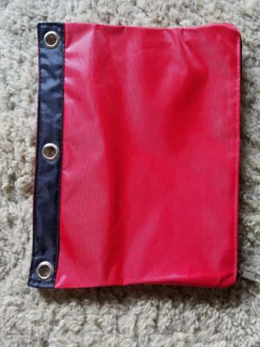 For Standard Binders New USA Seller RED 3 Ring Pencil Pouch 