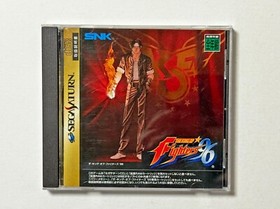 Sega Saturn The KIng of FIghters 96 w/Spine SS SNK Fighting Game Japan JP 1996
