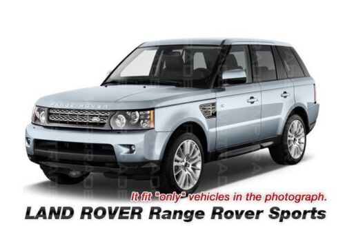 Carbon Black B+C Pillar Post Decal 6P For LANDROVER 2006-2013 Range Rover Sports