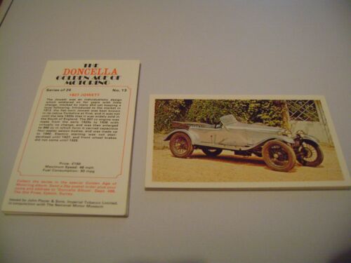 Doncella Golden Age Of Motoring Full Set By John Player & Sons 