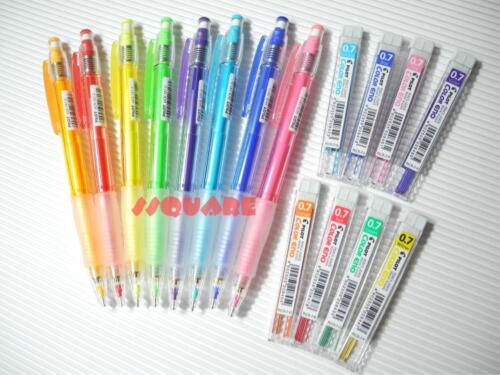Colors Pilot Color Eno 0.7mm Coloured Mechanical Pencil & Pencil Leads 8 colours 
