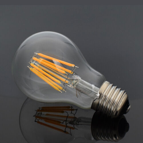 E27/E14 Filament COB LED Lights Vintage Edison Bulb Glass Flame Lamps 4-16W 220V 