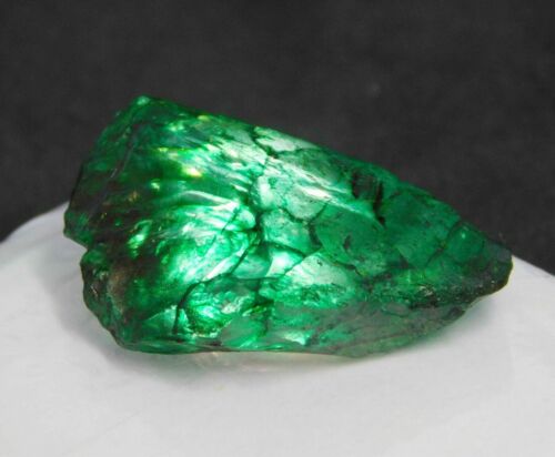 Details about   Natural Certified Uncut 45 to 50 Ct Dyed Green Emerald Rough Loose Gemstone 