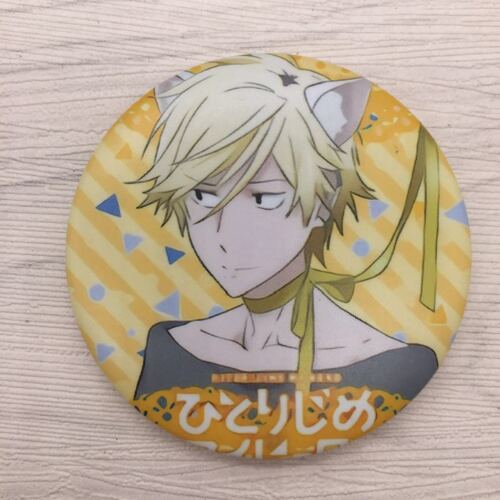 A Yaoi Anime Hitorijime My Hero 4pcs one set badges badge Pin button 5.8CM 2.3/"