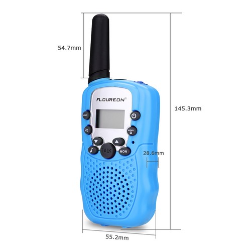 1 Pair 22CH FRS//GMRS Walkie Talkies UHF462-467MHZ 2-Way Radio 5KM Interphone US