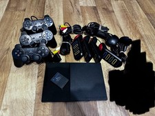 Sony PlayStation 2 Slim PS2 Buzz Und Eine Kleine Spiele Sammlung
