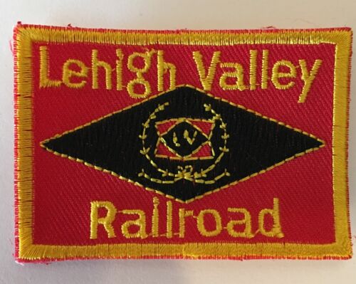 LV Free Shipping #10613 RED NEW Patch-LEHIGH VALLEY RAILROAD