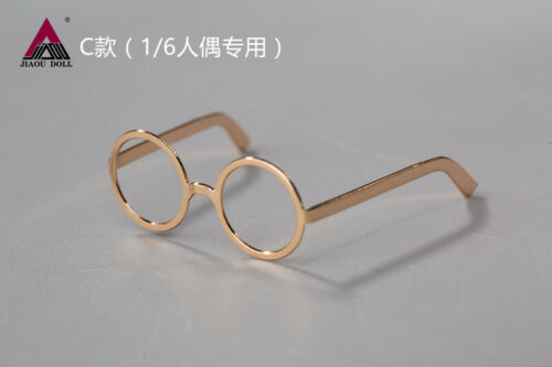 3pcs1:6 JIAOU DOLL Sunglasses Glasses Model  Fit 12inch Male Female Figure Body