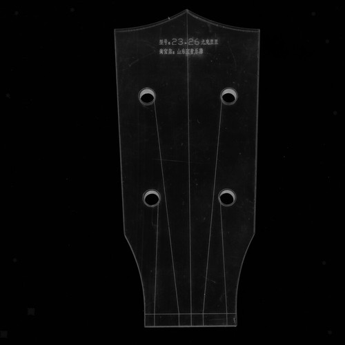 Acryl Kopf Furnier 23inch Ukulele Hals Luthier Reparatur DIY Teile