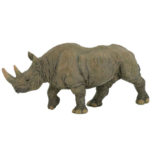 PAPO Black Rhinoceros Figure 50066 Wild Animal Kingdom Collectable Series Age 3+