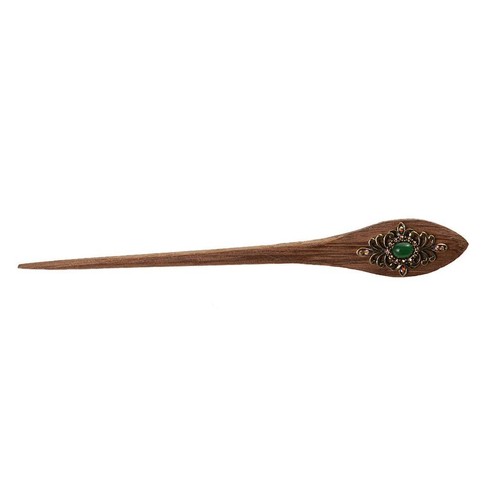 retro Haarnadel Hairstick Holz Hairpin Haarschmuck Haarstab