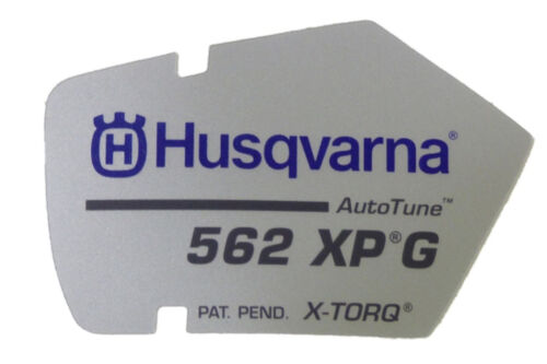 Tipos de griffheizungs escudo pegatinas Starter tapa motosierra Husqvarna 562 xpg