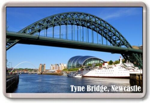 FRIDGE MAGNET Large Newcastle UK TYNE BRIDGE 