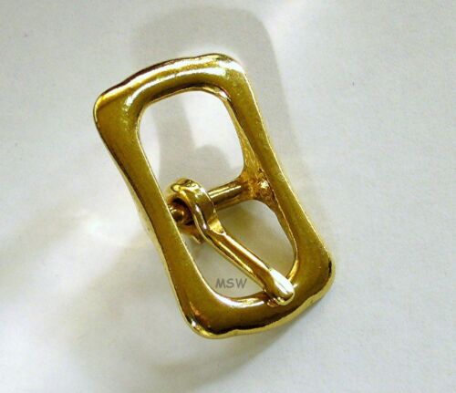 20 x Double Buckle Iceland Buckle Brass approx 13mm