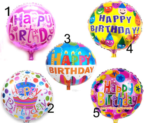 Geburtstag Ballon Banner Wimpel Partydekorationen Helium oder Luft /& Luftballon