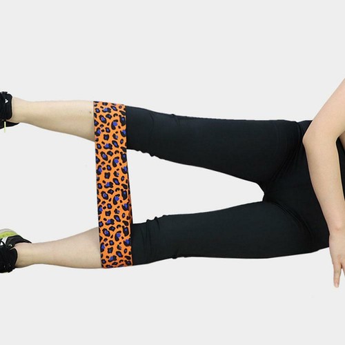 1x HIP Circle Glute Resistance Band Hip Rotation Exercise Strength Booty Band