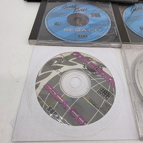 Vintage Sega Genesis Sega CD Games Lot Sewer Shark Prize Fighter UNTESTED
