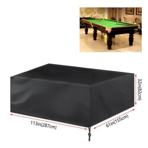 Details about  / Table Protector Billiard Table Dust Cover Waterproof Outdoor Drawstring YS