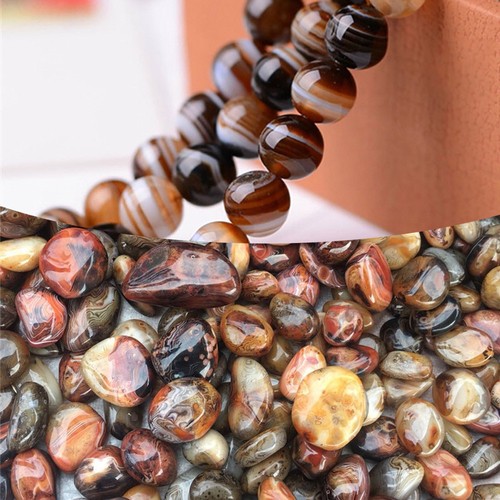 1PC Natural Agate Rocks Polished Stone Specimen Collectables Crafts 2-3cm Random