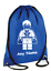 PERSONALISED Drawstring Bag LEGO SUPERMAN Hero School Gym PE Swimming Kit Girls 