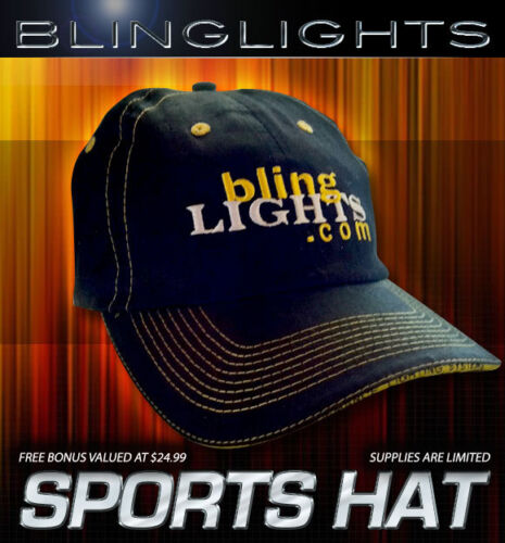 BlingLights 4" inch 101mm Round Blue Angel Eye Fog Lamps Driving Light Kit 70w 