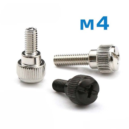 Rändelschrauben M4x8 10 12 16mm Kreuzschlitz PC Gehäuse Schrauben Hohe Form