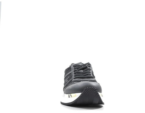 Scarpe PREMIATA Donna SNEAKERS TRENDY NERO Pelle naturale,Tessuto CONNY-1806