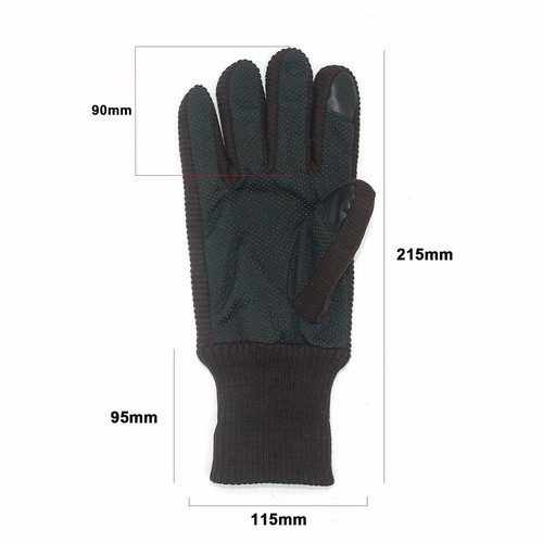 Winter Thick Line Gloves Mens Male Fashion Warm Soft Mittens Touchscreen Driving