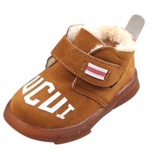 Baby Children Warm Boys Girls Sneakers Boots Kids Flock Casual Snow Shoes