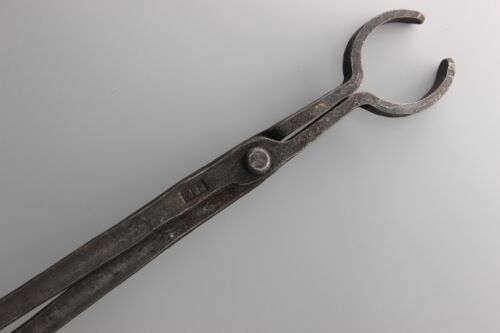Hand-Forged blacksmith billet tongs made from new 5160 for 2-inch stock USA
